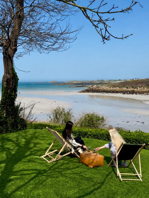 Suite extérieure vue mer - Villa Emeraude